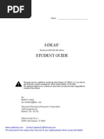 Download I-DEAS Student Guide by Mahesh Kalikota SN46303903 doc pdf