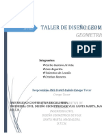 Taller 3 Diseño Geometrico de Vias