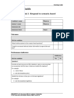 Marking Guide: Assessment Task 2: Respond To Scenario-Based Questions