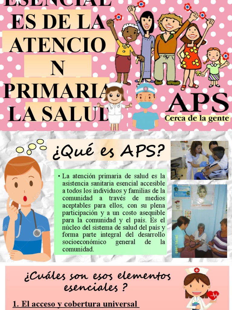 Elementos Esenciales de la APS | PDF | Sistema de salud | Política