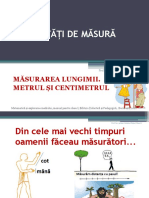 Prezentare Powerpoint - UNITĂȚI DE MĂSURĂ.