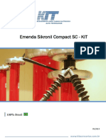 Emenda Sikronil Compact SC - KIT: instrução de montagem e especificações técnicas