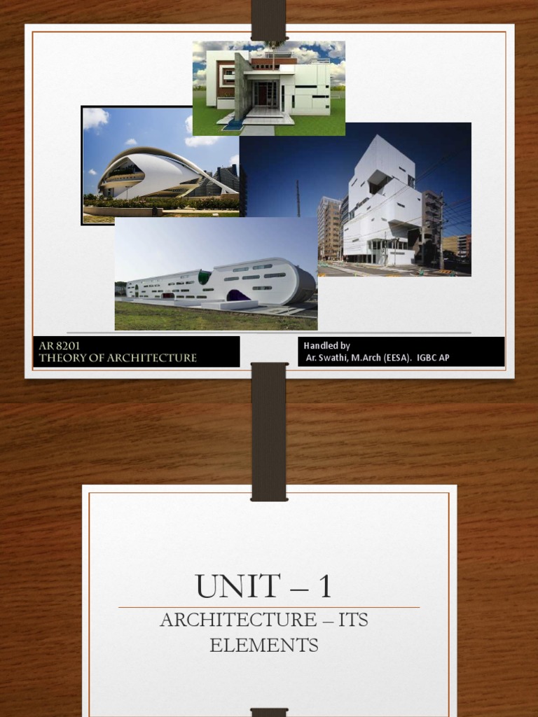 Elements of Architecture Explained | PDF | Wall | Column