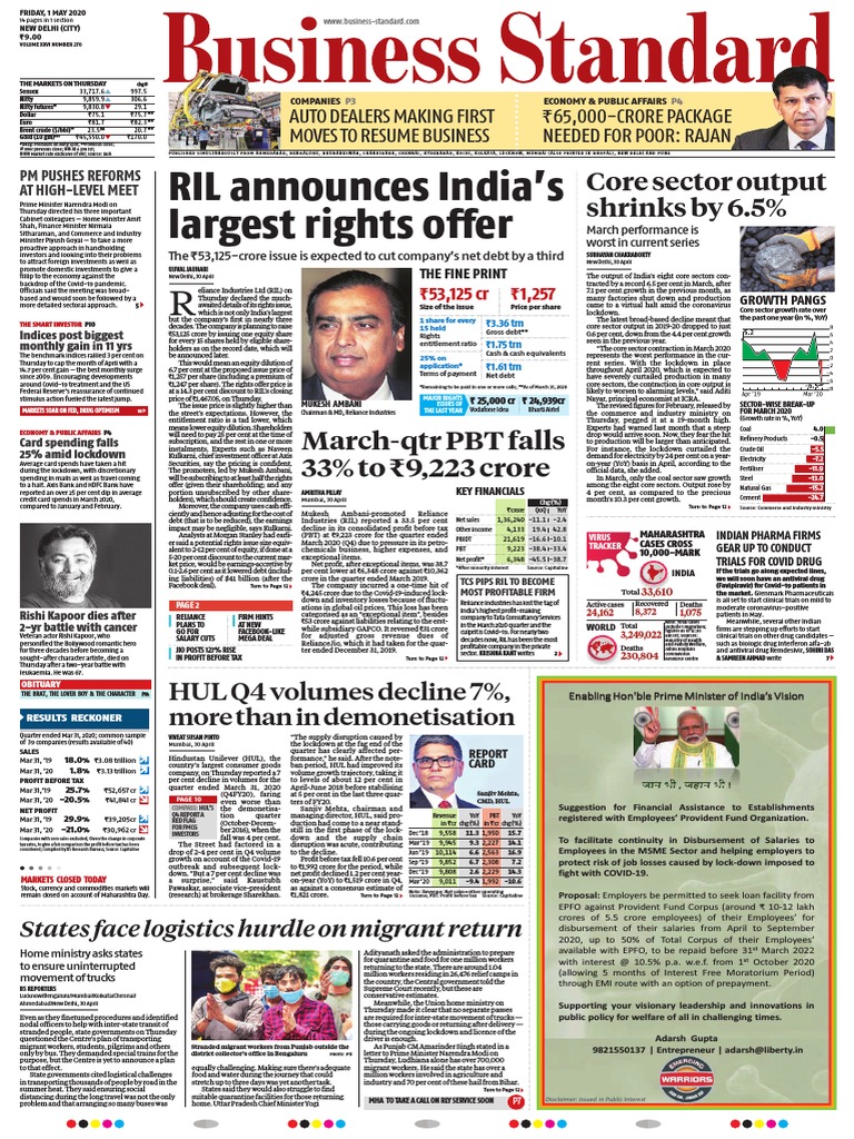 BS - May 1 | PDF | Employment | Business