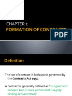 Chap 2 - Formation of Contracts