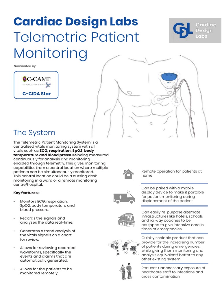 Telemetric Monitoring | PDF | Monitoring (Medicine) | Telemetry