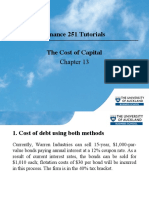Jawaban Latihan Cost of Capital