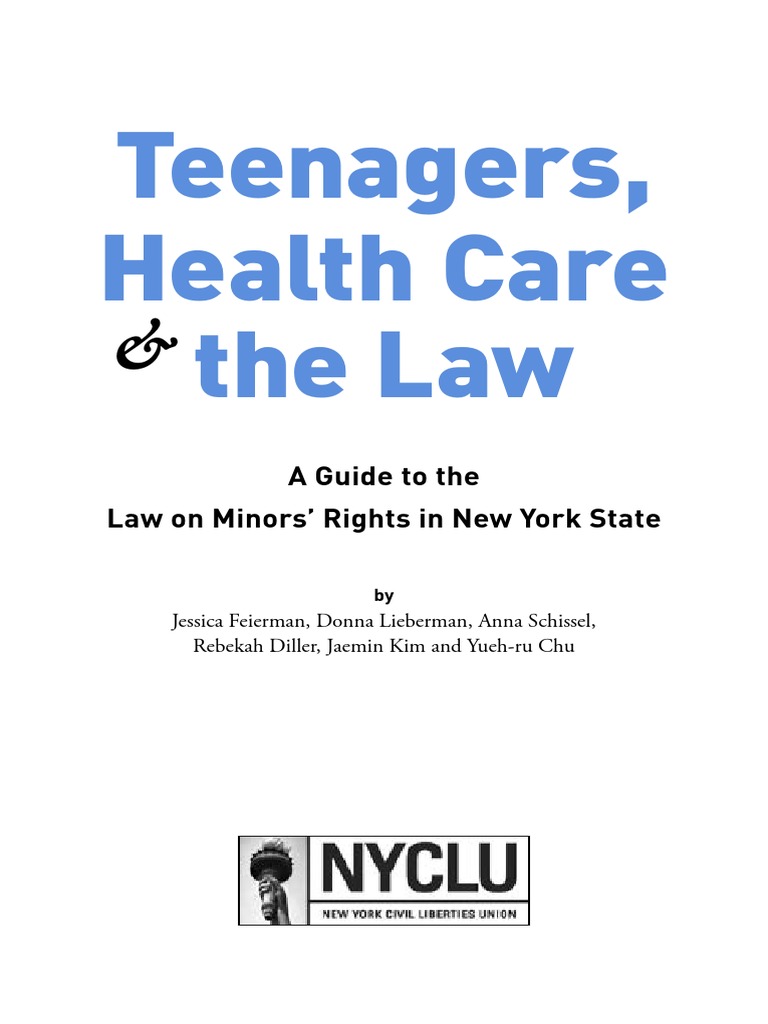 Minors' Health Rights in NY State | PDF | Informed Consent ...