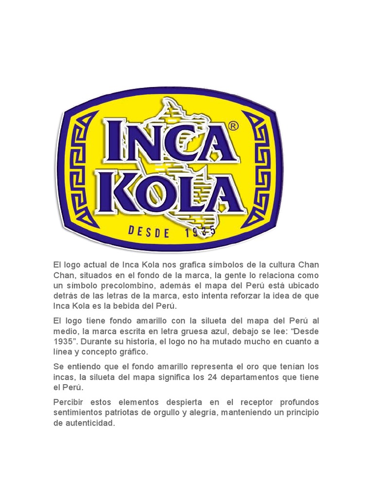 Inka Kola Marca Descrip444 | PDF