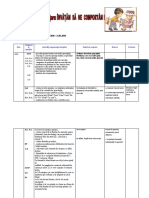 Perioada: 3 Săptămâni (S - S) 03.02.2020 - 21.02.2020