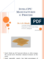 INTEL CPU MANUFACTURING PROCESS