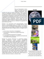 Ecology - Wikipedia PDF