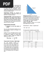 Trigonometry Formulas Are Essential For