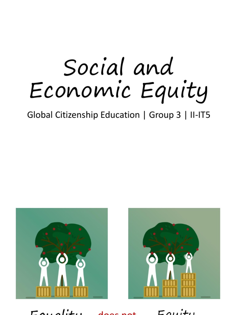 Understanding Social and Economic Equity | PDF
