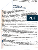 Disfuncții in Democratie