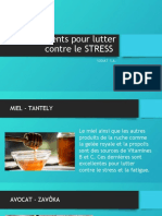 Aliments pour lutter contre le STRESS