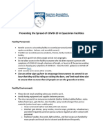 PreventCOVIDinEquestrianFacilitiesAAEP 0 PDF