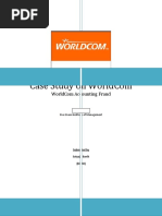 Case Study On WorldCom