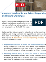 McKinsey Article - Leadership in A Crisis
