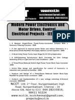 Modern Power Electronics and Motor Drives, Control, Electrical Projects - IEEE 2009