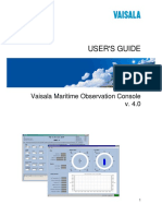 Maritime Observation Console - en