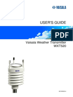 Vaisala wxt520 Manual