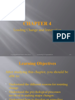 Chapter 04 Leading Change and Innovation