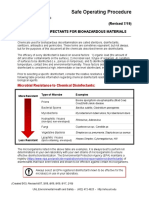 S Bio Disinfectants PDF