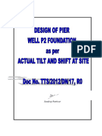 TTS-2012-DN-17, PierWell-P2 (TS), R0, Design of Well Foundation For P2 PDF