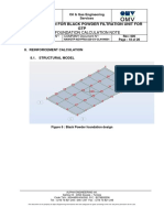 Detailed Design For Black Powder Filtration Unit For GTP: Skid Foundation Calculation Note