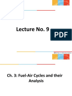21st February 2019 - Fuel-Air Cycles and Their Analysis