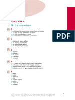 French IB Diploma - A28 La Comparaison Answers Kopia