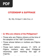 Philippine Citizenship Explained | PDF | Naturalization | Citizenship