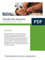 Gimdymas Namuose