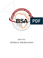 BSA Technical Specifications