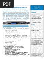 Telairity IRD 5502 Integrated Receiver - Decoder