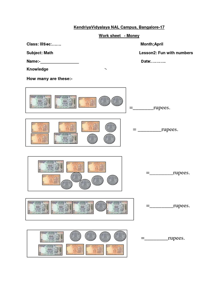Maths Lesson 2 Set 4 PDF Ball And Bat Games Cricket Competitions