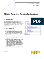 QN908x Capacitive Sensing Design Guide: Application Note