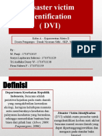 Disaster Victim Identification (DVI)