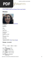 DONNA Accordi 100% Corretti -Mia Martini