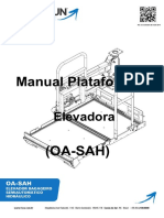 Manual Plataforma Elevadora