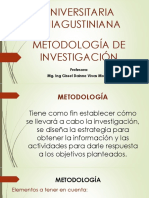 Metodologia de La Investigacion