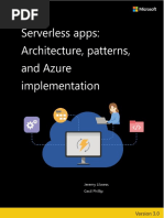 Serverless Apps Architecture Patterns and Azure Implementation