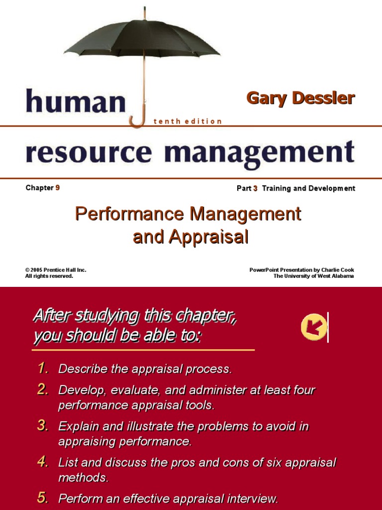Chapter 9 Performance Management and Appraisal | PDF | Performance ...