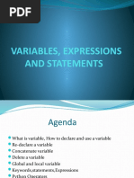 Chapter2 Variables, Expressions, Statements