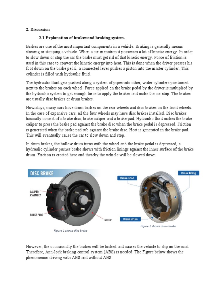 Vehicle Braking Systems and ABS | PDF | Brake | Anti Lock Braking System