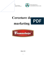 Cercetare de Marketing Franzeluta