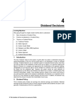Dividend Decisions 1 PDF