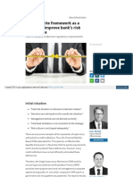 WWW Bankinghub Eu Banking Finance Risk Risk Appetite Framewo PDF
