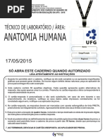 questões anatomia